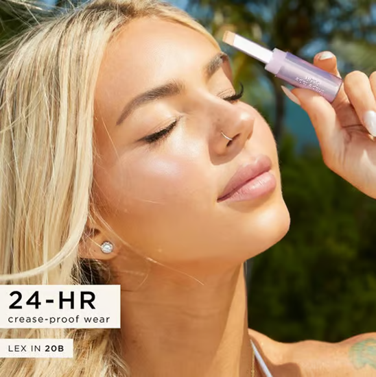 💥BUY 1 GET 1 FREE& Free Makeup Brushes⏰ 💥Tarte Big Stick Energy duo – shape tape concealer stick & brush🔥